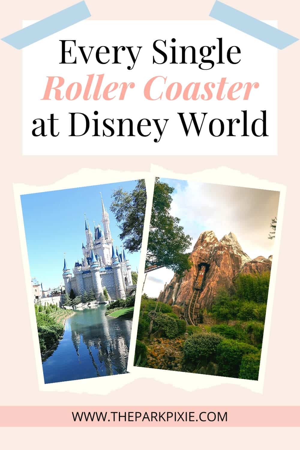 The Best Roller Coasters at Disney World in 2023