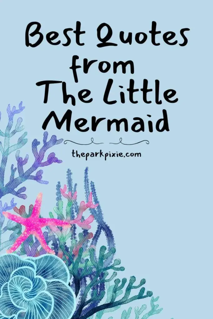 disney little mermaid quotes