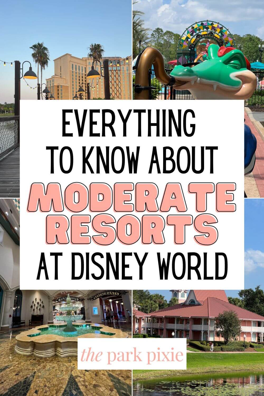 Disney World Moderate Resorts, Revealed & Ranked for 2024 • The Park Pixie