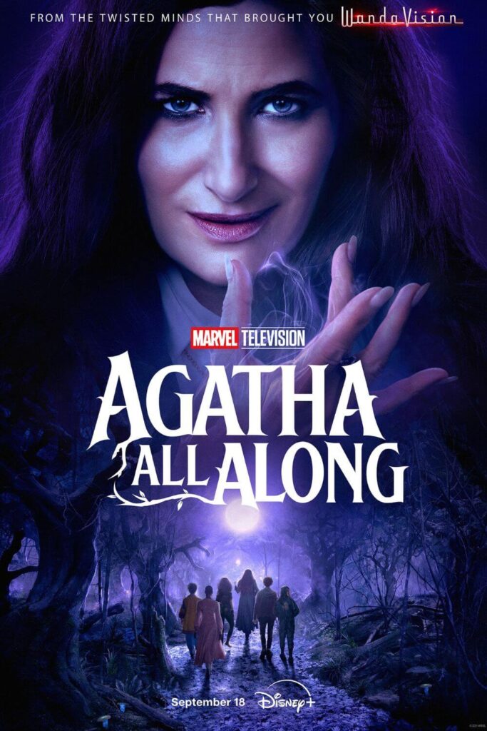 Promotional poster for Marvel Television's Agatha All Along.